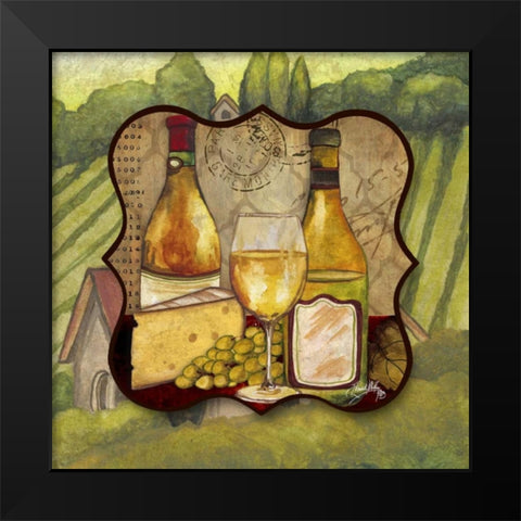 A Good Vintage II Black Modern Wood Framed Art Print by Medley, Elizabeth