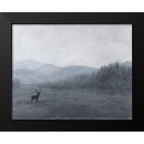 Natures Beauty Black Modern Wood Framed Art Print by Johnson, Walt