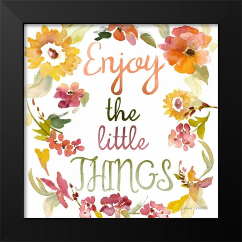 Never Let Go II Black Modern Wood Framed Art Print by Loreth, Lanie