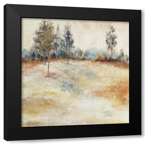 Quiet Forest II Black Modern Wood Framed Art Print with Double Matting by Pinto, Patricia