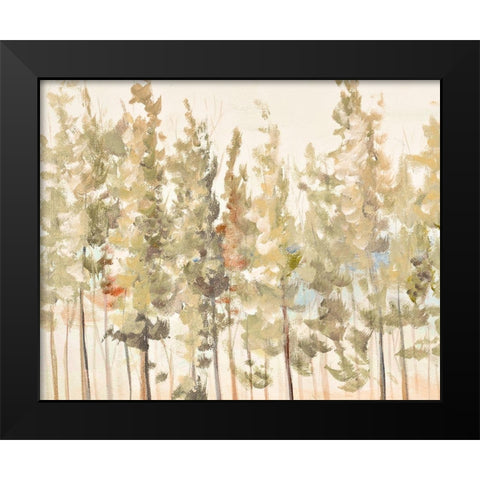 Bosque Verde Brisa I Black Modern Wood Framed Art Print by Pinto, Patricia