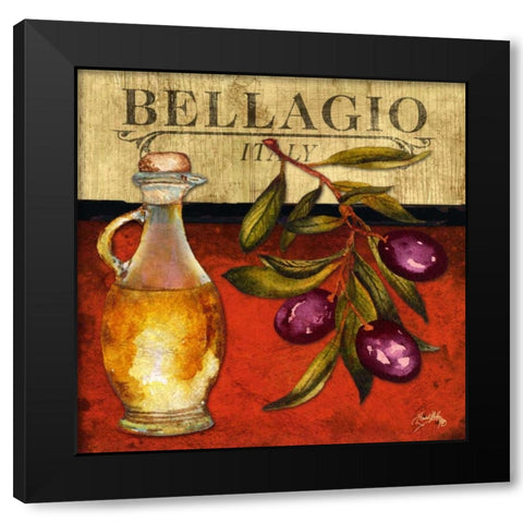 Cuisine I Black Modern Wood Framed Art Print by Medley, Elizabeth