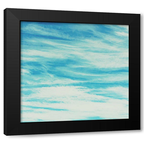 Reflective Water Black Modern Wood Framed Art Print with Double Matting by Coppel, Anna