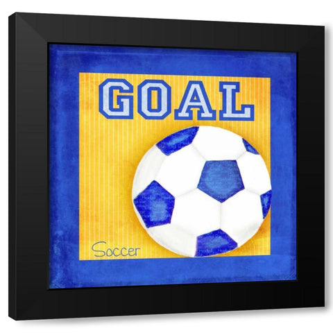 Sports Fan II Black Modern Wood Framed Art Print with Double Matting by Metz, Andi