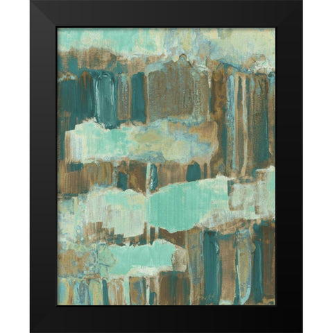 Autumnal Black Modern Wood Framed Art Print by Loreth, Lanie