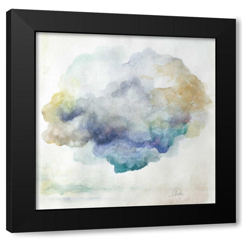 Clouds II Black Modern Wood Framed Art Print by Pinto, Patricia