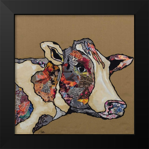 Farm Collage II Black Modern Wood Framed Art Print by Ritter, Gina
