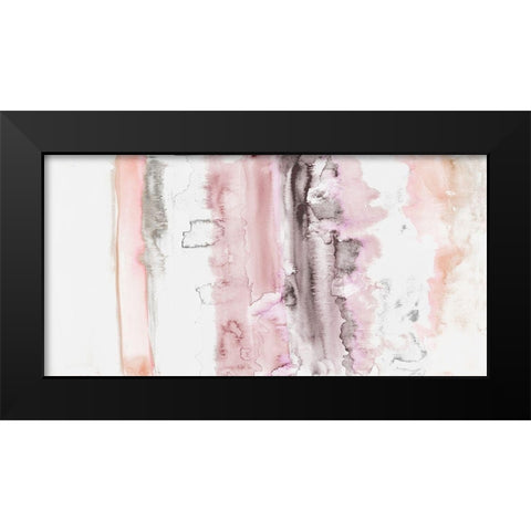 A New Day Black Modern Wood Framed Art Print by James, Nola