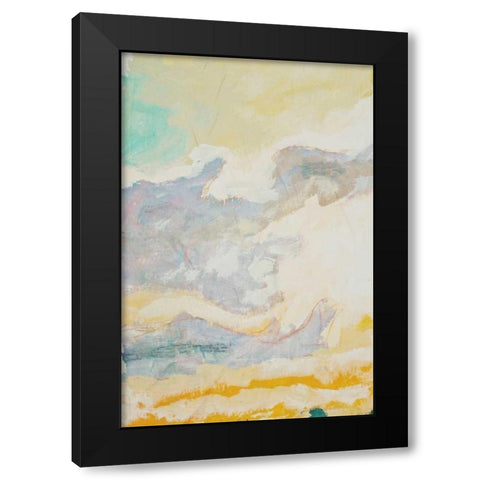 Graceful Black Modern Wood Framed Art Print by Peck, Gail