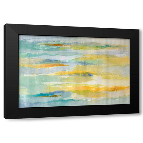 Summer Sea Black Modern Wood Framed Art Print with Double Matting by Loreth, Lanie