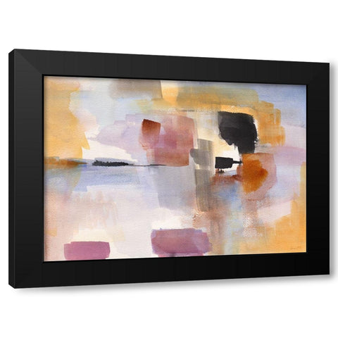 Reflective Wonder Black Modern Wood Framed Art Print by Loreth, Lanie