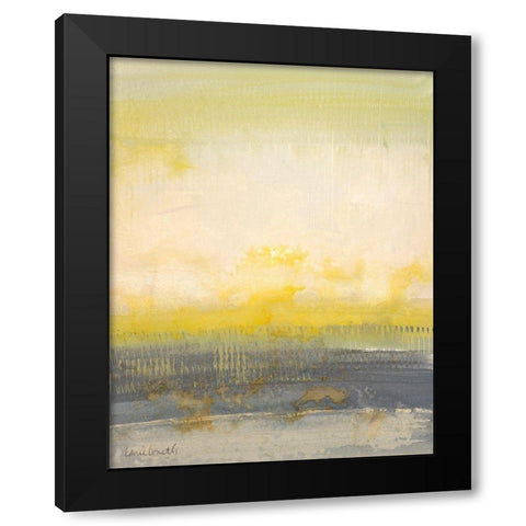 English Summer Black Modern Wood Framed Art Print with Double Matting by Loreth, Lanie