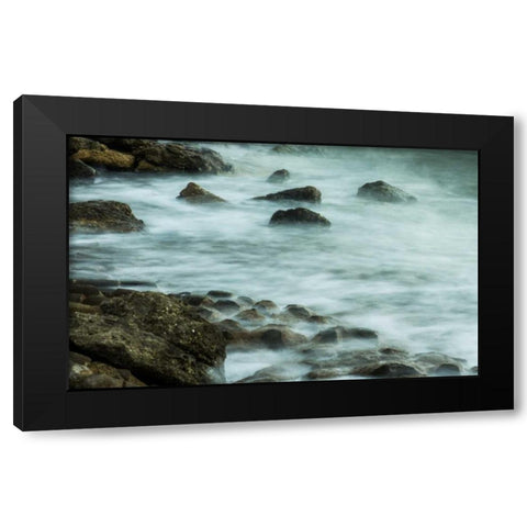 Rocks II Black Modern Wood Framed Art Print by Bill Carson Photography
