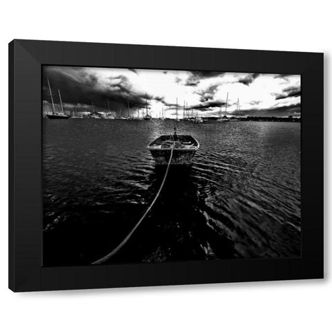 Seaworthy Black Modern Wood Framed Art Print by Bill Carson Photography