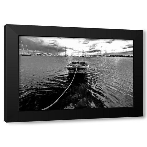 Seaworthy Black Modern Wood Framed Art Print by Bill Carson Photography