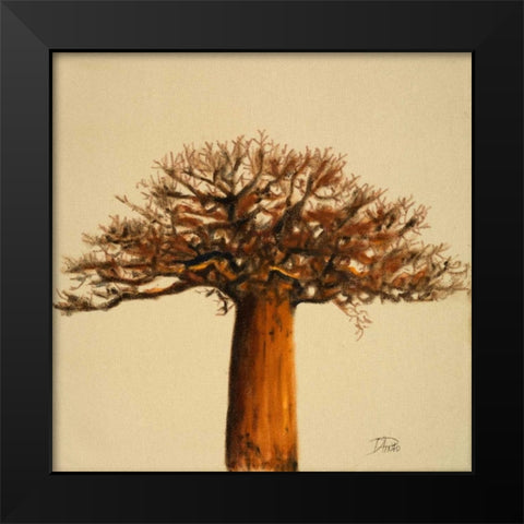 Madagascar Safari I Black Modern Wood Framed Art Print by Pinto, Patricia