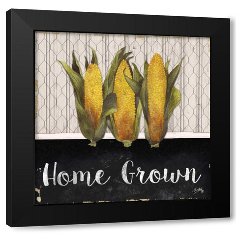 Local Grown II Black Modern Wood Framed Art Print with Double Matting by Medley, Elizabeth