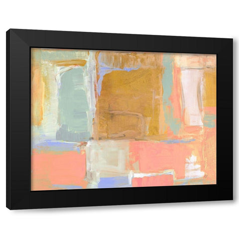 Amber Gilded Oasis Black Modern Wood Framed Art Print with Double Matting by Loreth, Lanie