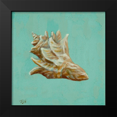 Oceans Gift IV Black Modern Wood Framed Art Print by Hakimipour, Tiffany
