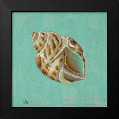 Oceans Gift II Black Modern Wood Framed Art Print by Hakimipour, Tiffany