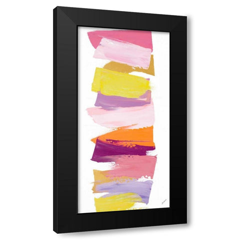 Cotton Candy Black Modern Wood Framed Art Print by Coolick, Ann Marie