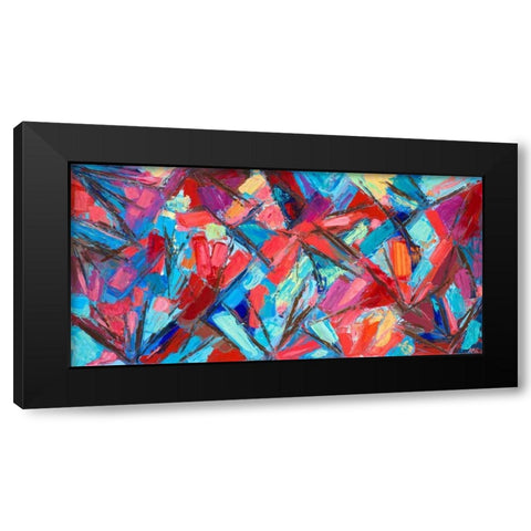 Abscission Black Modern Wood Framed Art Print by Coolick, Ann Marie