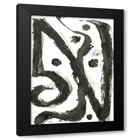 Tribal Oceana I Black Modern Wood Framed Art Print by Medley, Elizabeth