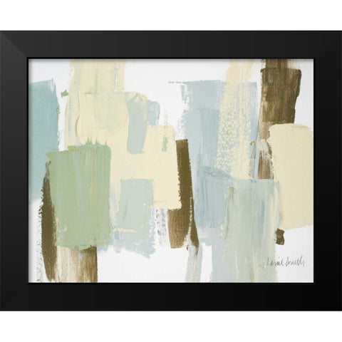 Peaceful Day Black Modern Wood Framed Art Print by Loreth, Lanie