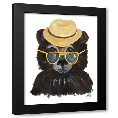Proper Animals I Black Modern Wood Framed Art Print by DeRice, Julie