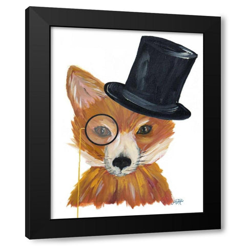 Proper Animals III Black Modern Wood Framed Art Print by DeRice, Julie