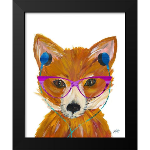 Woodland Beats II Black Modern Wood Framed Art Print by DeRice, Julie