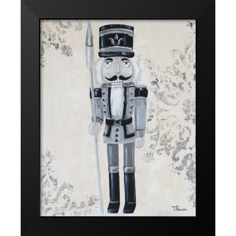 Gray Nutcracker I Black Modern Wood Framed Art Print by Hakimipour, Tiffany
