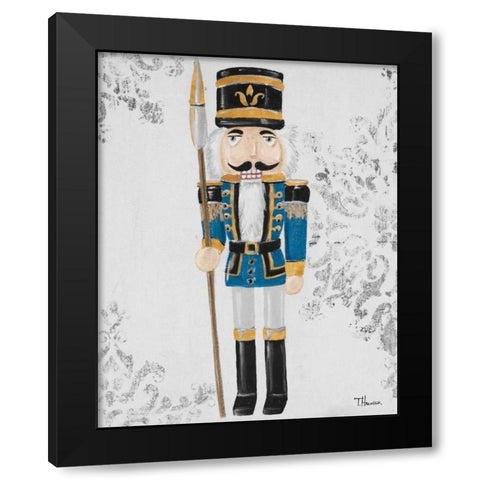 Elegant Nutcracker I Black Modern Wood Framed Art Print by Hakimipour, Tiffany