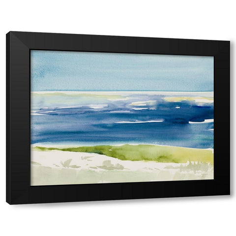 Cape Cod Seashore Black Modern Wood Framed Art Print with Double Matting by Loreth, Lanie