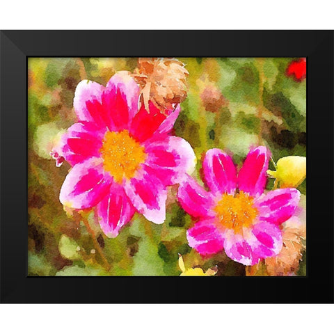 Last Spring I Black Modern Wood Framed Art Print by Navas, Emily