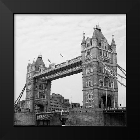 London Scene I Black Modern Wood Framed Art Print by Navas, Emily
