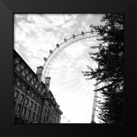 London Scene III Black Modern Wood Framed Art Print by Navas, Emily