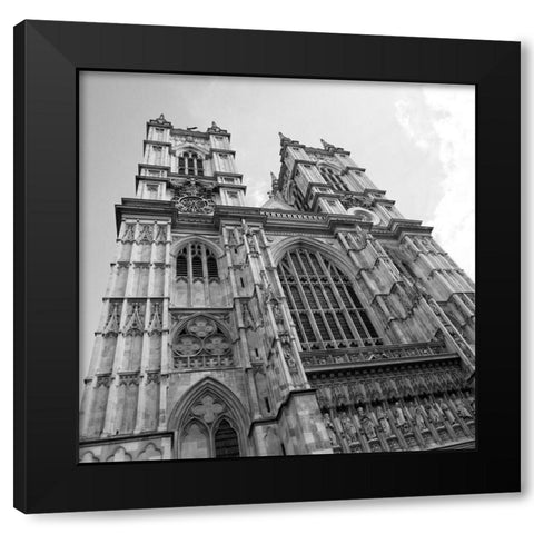 London Scene IV Black Modern Wood Framed Art Print with Double Matting by Navas, Emily