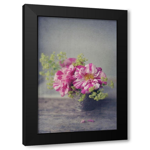 Summer Blooms Black Modern Wood Framed Art Print with Double Matting by Gardner, Sarah