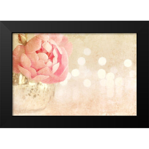 Spotlight Blooms Black Modern Wood Framed Art Print by Gardner, Sarah