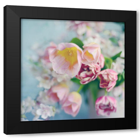 Pulled from the Garden I Black Modern Wood Framed Art Print with Double Matting by Gardner, Sarah