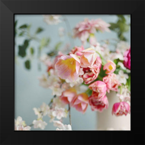 Pulled from the Garden II Black Modern Wood Framed Art Print by Gardner, Sarah