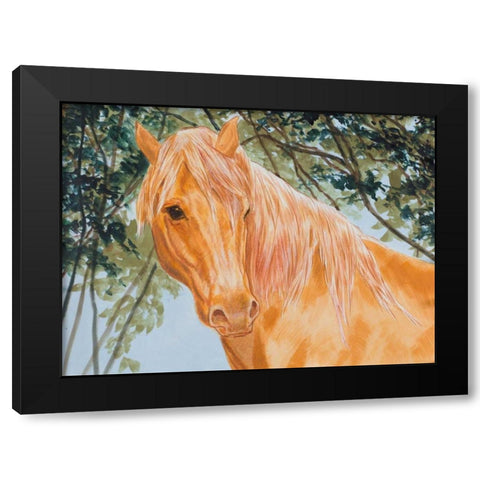 Champions I Black Modern Wood Framed Art Print by Baliko, Linda