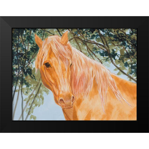 Champions I Black Modern Wood Framed Art Print by Baliko, Linda