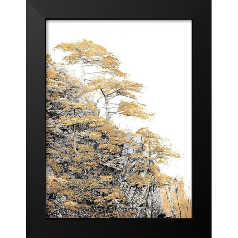 Immortal Pine Black Modern Wood Framed Art Print by Lake, Shelley