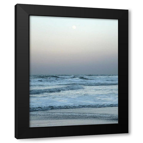 Daytona Gray I Black Modern Wood Framed Art Print by Nawrocke, Bruce
