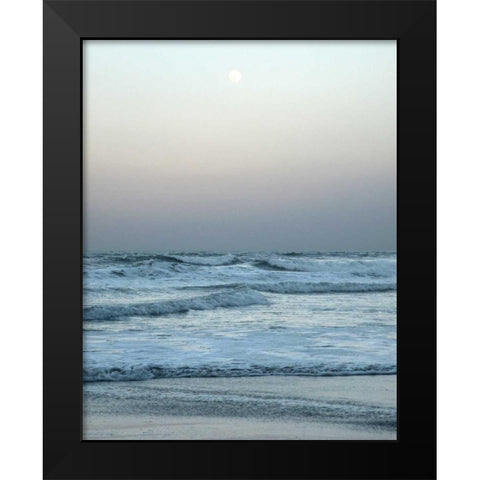 Daytona Gray I Black Modern Wood Framed Art Print by Nawrocke, Bruce