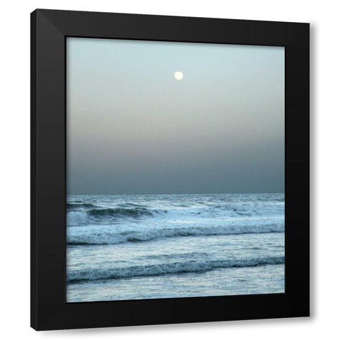 Daytona Gray II Black Modern Wood Framed Art Print with Double Matting by Nawrocke, Bruce