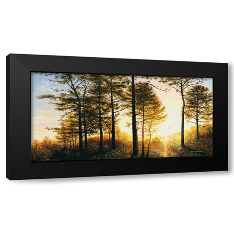 Lifes Engine Black Modern Wood Framed Art Print with Double Matting by Nawrocke, Bruce