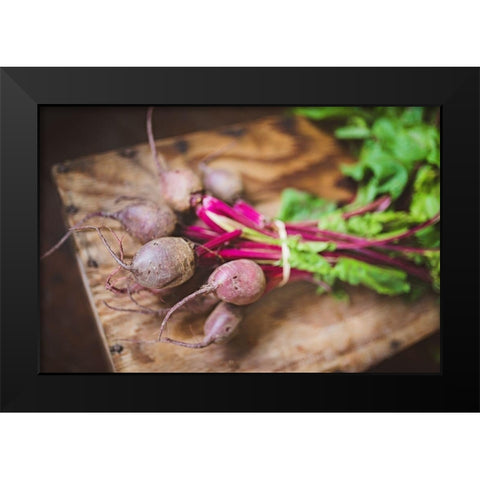 Fresh Organic III Black Modern Wood Framed Art Print by Poynter, Kelly